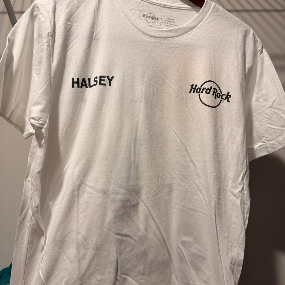 Halsey Hard Rock Cafe White Tee